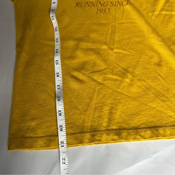 J Crew Broken-In Jersey Cross Country T-shirt, Rich Gold, Extra Small XS - Picture 9 of 9